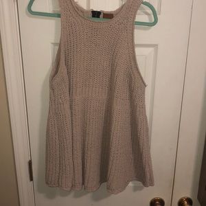 Sweater tank